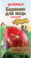 Краситель Украса Золото для яиц красный