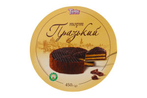 Торт бисквитный Пражский Tarta к/у 450г