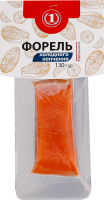 Форель філе-шматок ТМ "1" з/ш х/к 1с в/у 130г