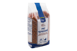 Рис червоний нешліфований довгозернистий Metro Chef м/у 500г