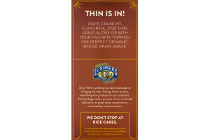Lundberg Thin Stackers 5 Grain Rice Cakes - 24 CT
