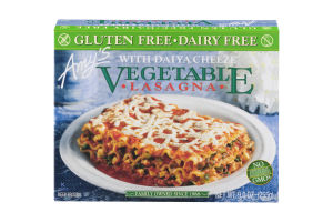 Amy's Vegetable Lasagna With Daiya Cheeze