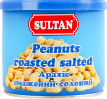 Арахис жареный солёный Sultan ж/б 120г
