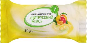 Крем-мило Семерка 70 г Цитрусовий мікс