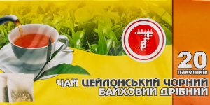 Чай чорний байховий цейлонський дрібний 7 к/у 25х1.5г