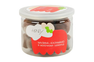 Малина в молочному шоколаді Каламансі Honey п/б 130г