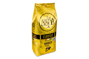 Кава в зернах Arabica Classic Aroma Gold м/у 1кг