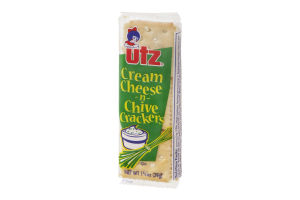 Utz Cream Cheese-n-Chive Crackers - 6 CT