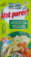 Пюре картофельное со вкусом курицы и жареным луком Hot puree! Aunt Sonia м/у 30г