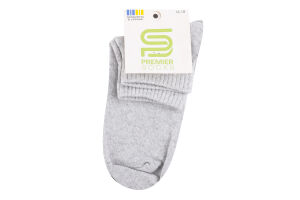 Шкарпетки Premier socks Економ сер рез сірі р16-18