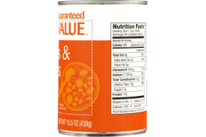 Guaranteed Value Beans & Franks