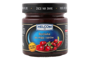 Соус брусничный для мяса и сыра Helcom с/б 210г