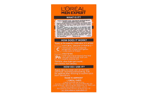 Крем для ухода за кожей лица увлажняющий Hydra energetic Men Expert L'Oreal Paris 50мл