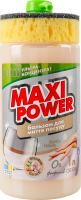 Засіб для миття посуду з ароматом мигдалю Maxi Power 1л