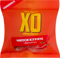 Чипси курячі Пікантні ХО перекусити? с/в в/с м/у 45г