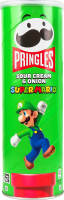 Снек пікантний Pringles Super Mario смак смет-циб