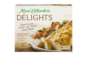 Marie Callender's Delights Baked Country Chicken with Roasted Sweet Potatoes