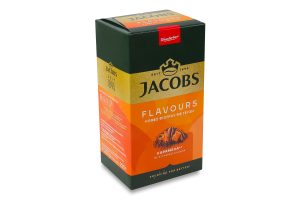 Кава натуральна смажена мелена зі смаком карамелі Flavours Jacobs к/у 250г