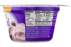 Yoplait Greek 100 Whips! Fat Free Yogurt Mousse Black Cherry