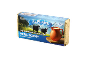 Сир плавлений 20% Вершковий Alpland м/у 64г