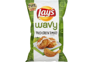 Lay's Wavy Potato Chips Fried Green Tomato