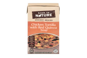 Back To Nature Ancient Grains Soup Chicken Tortilla With Red Quinoa