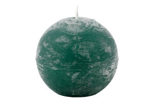 Свічка Куля зелено-блакитна Candy Light