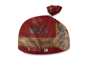 Хлеб половинка в нарезке подовый Воскресенский Формула смаку м/у 400г