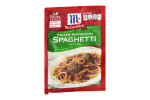 McCormick Italian Mushroom Spaghetti Sauce Mix