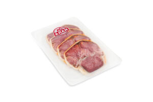 Рулет зі свинячого язика нарізка Алан в/к кг