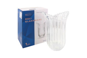 Ваза Хвиля скло 15*11,5*22см