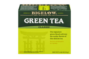 Bigelow Green Tea Classic - 40 CT