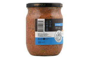 Корм д/собак М"ясний делікатес Преміум серія з птицею та шматочками серця легенів 500г твіст/б Леопольд