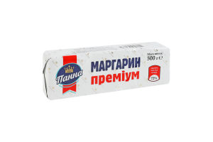 Маргарин 72% столовый Премиум Панна м/у 500г