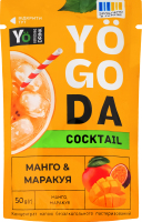 Концентрат напою безалкогольного пастеризований Манго&Маракуя Cocktail Yogoda д/п 50г