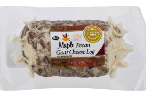 Ahold Maple Pecan Goat Cheese Log