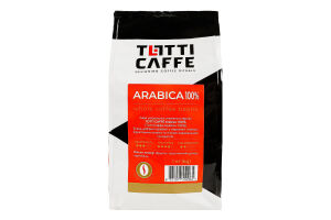 Кофе натуральный жареный в зёрнах Арабика 100% Totti Caffe м/у 1кг