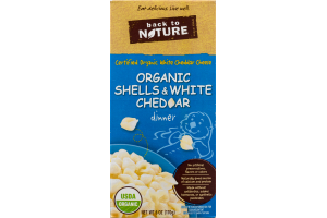 Back To Nature Organic Shells & White Cheddar Dinner