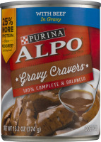 Purina Alpo Gravy Cravers Dog Food Beef in Gravy