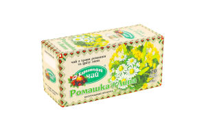 Чай Ромашка + Липа Карпатський чай к/у 20шт