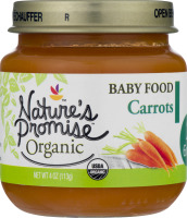 Nature's Promise Organic Baby Food Carrot 6m+