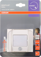 Нічник Nightlux Hall білий 3*ААА Osram