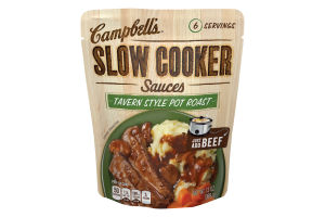 Campbell's Slow Cooker Sauces Tavern Style Pot Roast