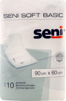 Набор пеленок гигиенических 90x60см Basic Soft Seni 1шт