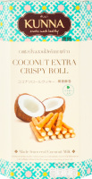 Трубочки Kunna вафельні з крем начинк смак кокосу