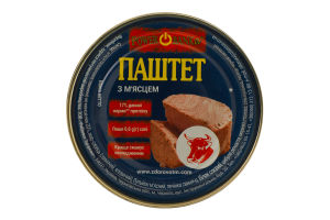 Паштет з м'ясцем Power BANKa з/б 100г
