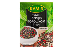 Смесь перцев горошком Kamis м/у 15г