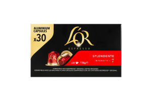 Кава мелена в капсулах L'OR Espresso Splendente #7 5x156г