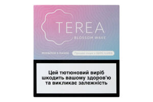 Изделие табакосодержащее для электрического нагревания с фильтром Terea Blossom Wave 100шт