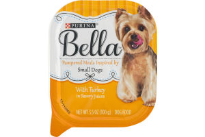 Purina Bella Pampered Meals Inspired by Small Dogs Turkey